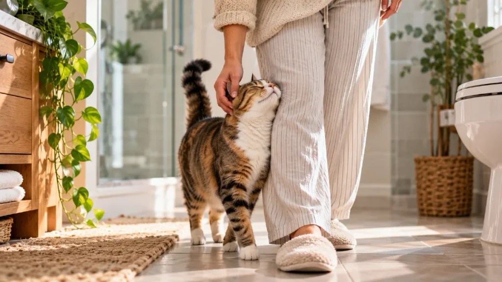 What Rubbing Against Your Legs Says About Shared Territory