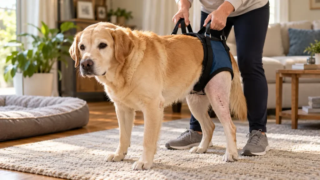 10 TPLO Rehab Exercises You Can Do at Home (By Recovery Week) 3 Supported Standing to Help Your Dog Bear Weight in Weeks 1 and 2