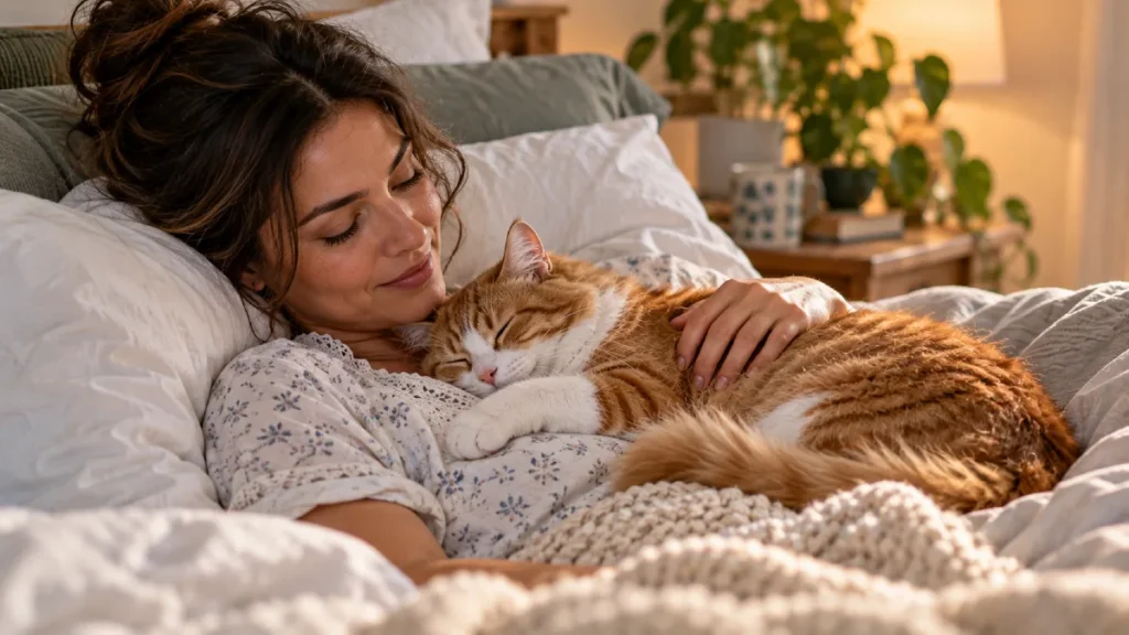 If Your Cat Walks On You at Night, They’re Trying To Tell You This… 4 Your Cat May Have Heard Something You Completely Missed