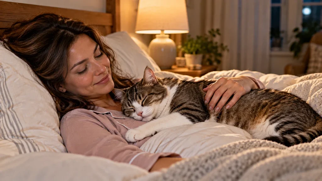 If Your Cat Walks On You at Night, They’re Trying To Tell You This… 5 Your Body Is One of the Warmest Places in the Bedroom
