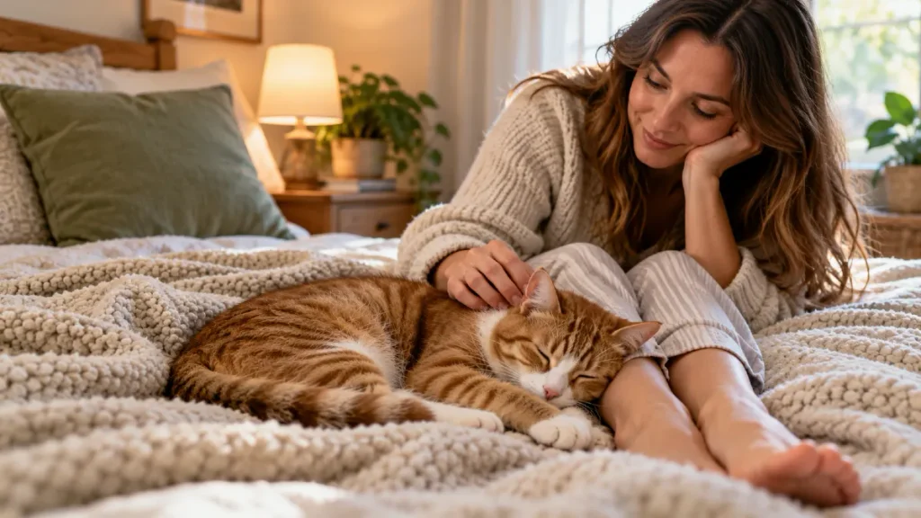 SHOCKING: Does Your Cat Sleep at Your Feet? Here's What It Means 3 Cat