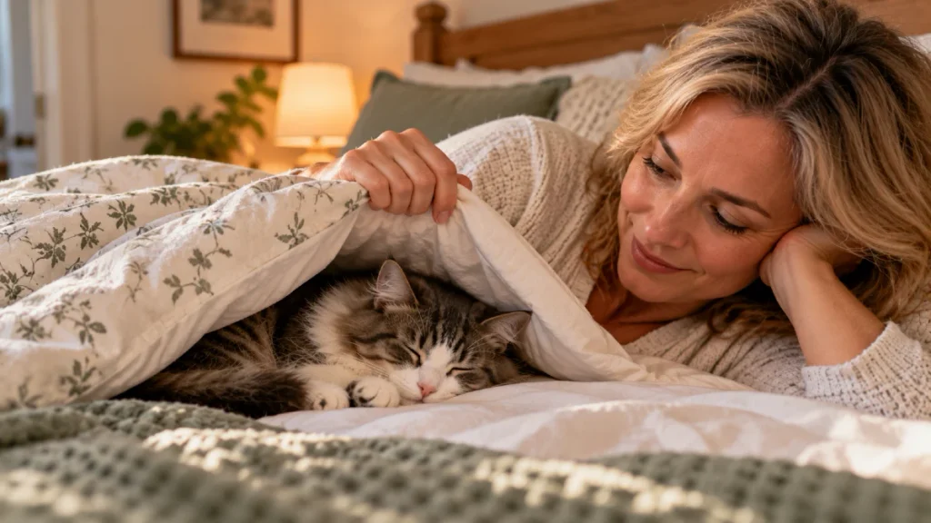 SHOCKING: Does Your Cat Sleep at Your Feet? Here's What It Means 5 Cat