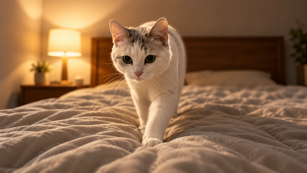 If Your Cat Jumps on Your Bed at Night, Here Is Why 7 If Your Cat Jumps on Your Bed at Night, Here Is Why