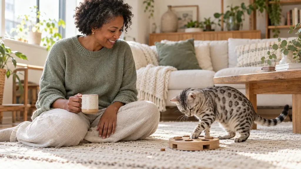 12 Mind-Blowing Signs Your Cat Is a Genius 3 Your Cat Figures Out Problems Without Your Help