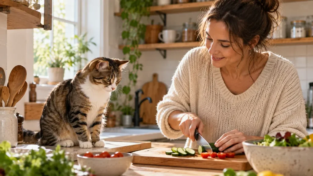 12 Mind-Blowing Signs Your Cat Is a Genius 7 Your Cat Watches You and Learns From Your Actions