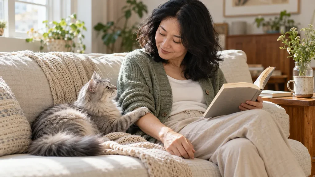 Your Cat Could Be Leaving Their Familiar Scent on You