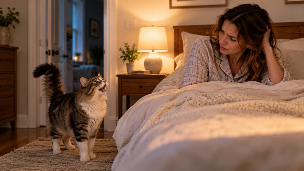 13 Heartbreaking Ways Your Cat Shows They've Missed You - Even If You Think They Didn't 8 Your Cat Starts Calling Out More Often at Night