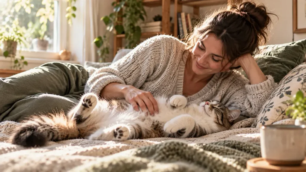 The 7 Levels of Cat Trust (Most Never Get Past Level 3) — Which Level Is YOUR Cat? 7 Level 6: Your Cat Feels Safe Enough to Show Its Vulnerable Side