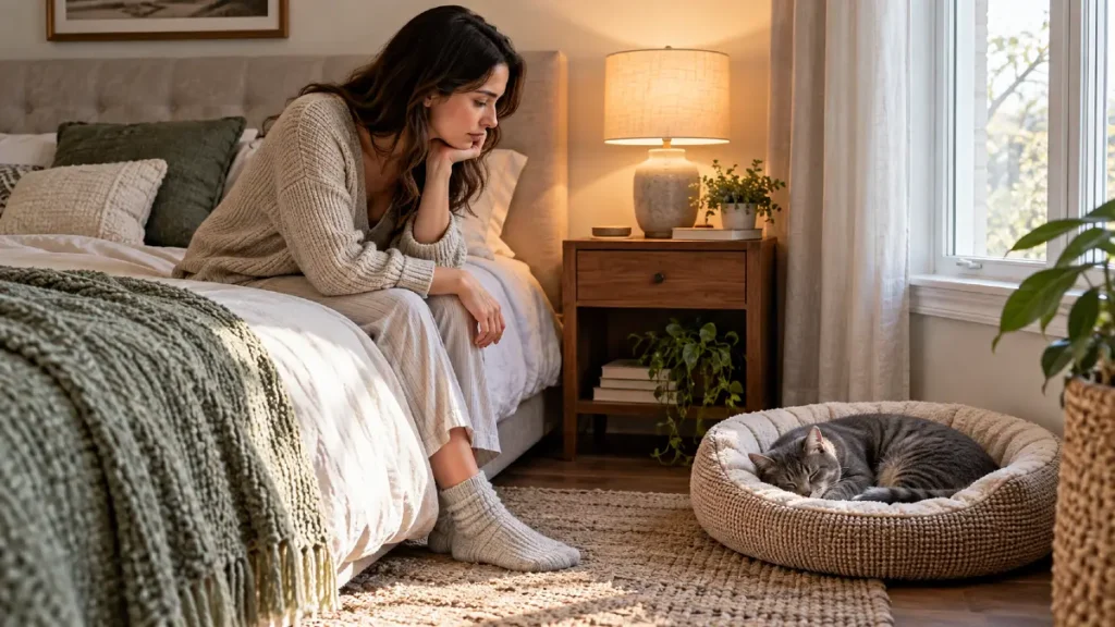 If Your Cat Sleeps With You, They’re Trying to Tell You This! 8 If Your Cat Suddenly Stops Sleeping With You, Pay Attention